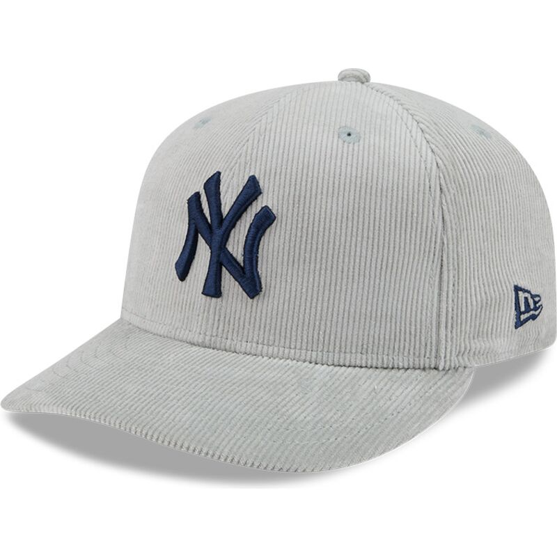 cappello-curvo-grigio-aderente-59fifty-cord-dei-new-york-yankees-mlb-di-new-era