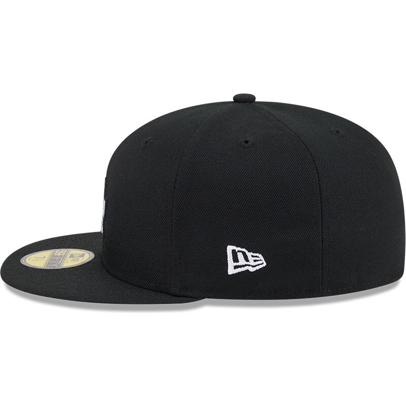 cappello-piatto-nero-aderente-59fifty-rhinestone-dei-los-angeles-dodgers-mlb-di-new-era