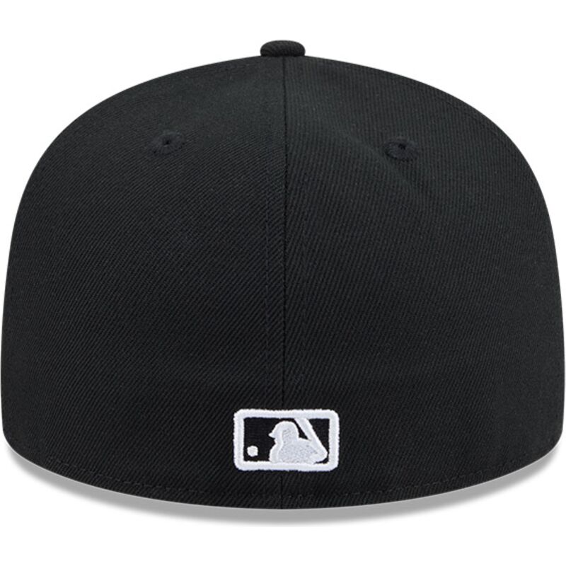 cappello-piatto-nero-aderente-59fifty-rhinestone-dei-los-angeles-dodgers-mlb-di-new-era