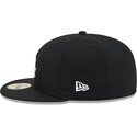 casquette-plate-noire-ajustee-59fifty-rhinestone-badge-chicago-white-sox-mlb-new-era