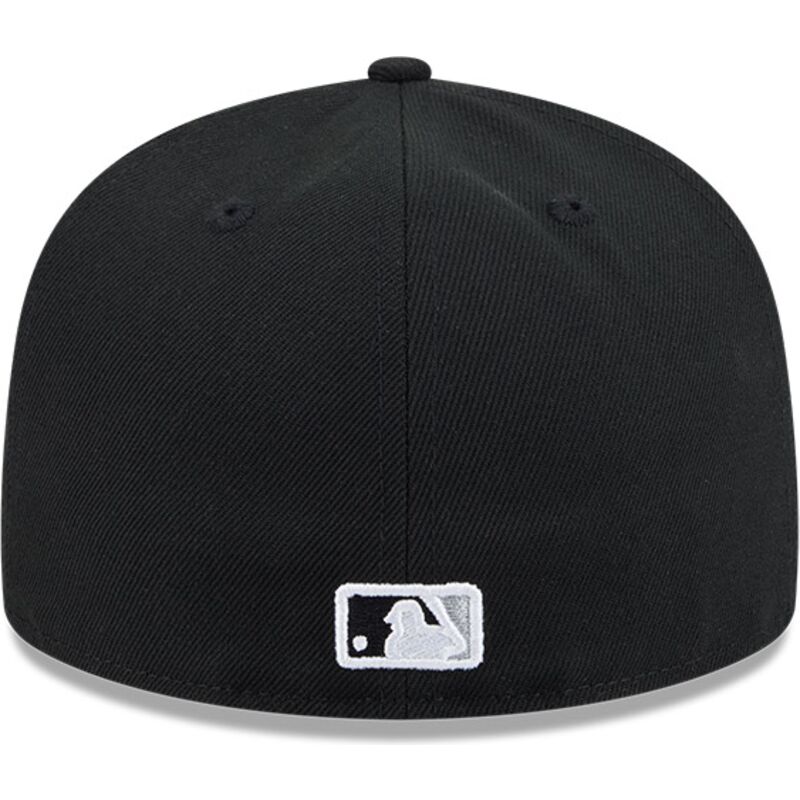 casquette-plate-noire-ajustee-59fifty-rhinestone-badge-chicago-white-sox-mlb-new-era