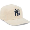 mutzen-gebogen-beige-verstellbares-band-19twenty-na-lifestyle-f1-der-new-york-yankees-mlb-von-new-era