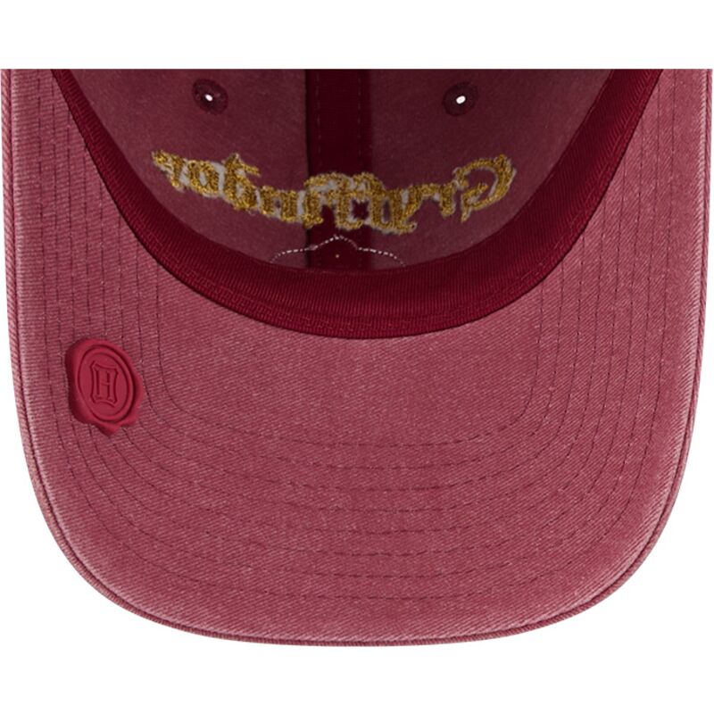 casquette-courbee-rouge-ajustable-9twenty-na-lifestyle-f1-gryffindor-harry-potter-new-era