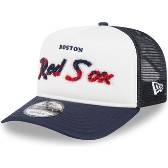 Cappello curvo blu marino snapback 9FIFTY A Frame NA Lifestyle F1 dei Boston Red Sox MLB di New Era