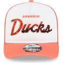 cappello-curvo-arancia-snapback-9fifty-a-frame-na-lifestyle-f1-dei-anaheim-ducks-nhl-di-new-era