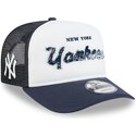 cappello-curvo-blu-marino-snapback-9fifty-a-frame-na-lifestyle-f1-dei-new-york-yankees-mlb-di-new-era