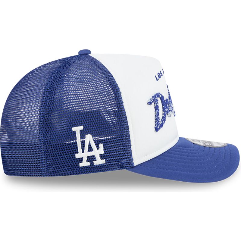 mutzen-gebogen-blau-snapback-9fifty-a-frame-na-lifestyle-f1-der-los-angeles-dodgers-mlb-von-new-era