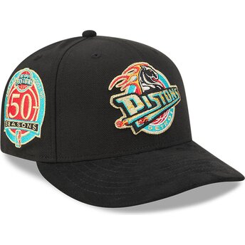 Cappello curvo nero snapback 9FIFTY NA Lifestyle F1 dei Detroit Pistons NBA di New Era