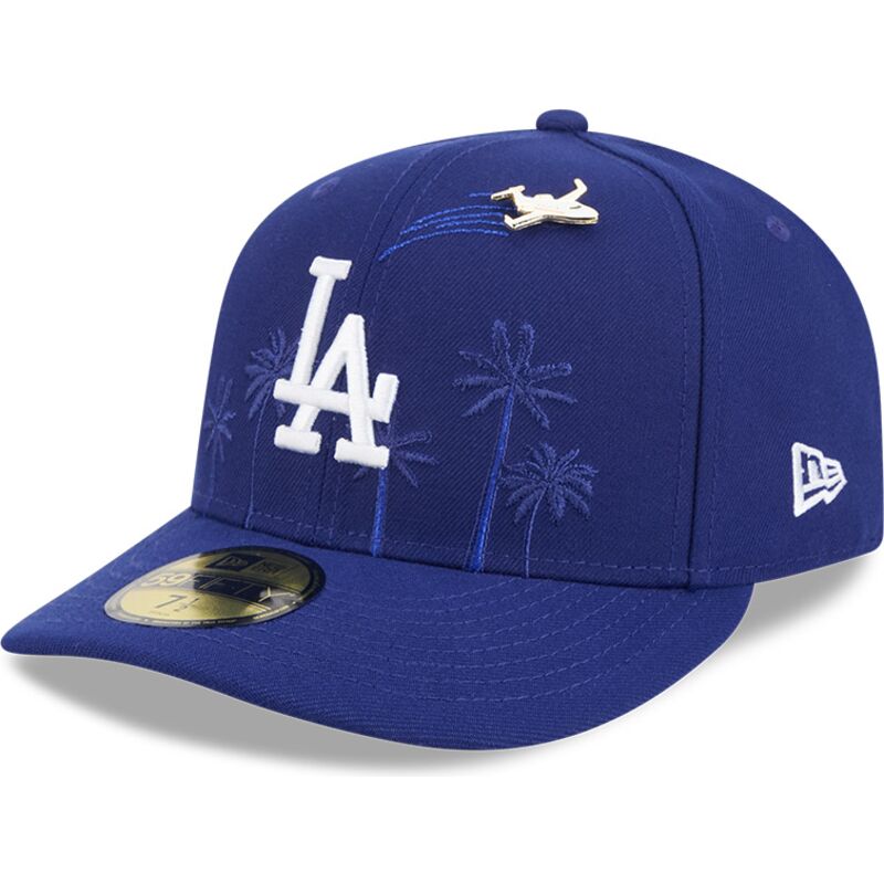 cappello-curvo-blu-aderente-59fifty-pin-na-lifestyle-f1-dei-los-angeles-dodgers-mlb-di-new-era