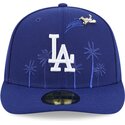 cappello-curvo-blu-aderente-59fifty-pin-na-lifestyle-f1-dei-los-angeles-dodgers-mlb-di-new-era