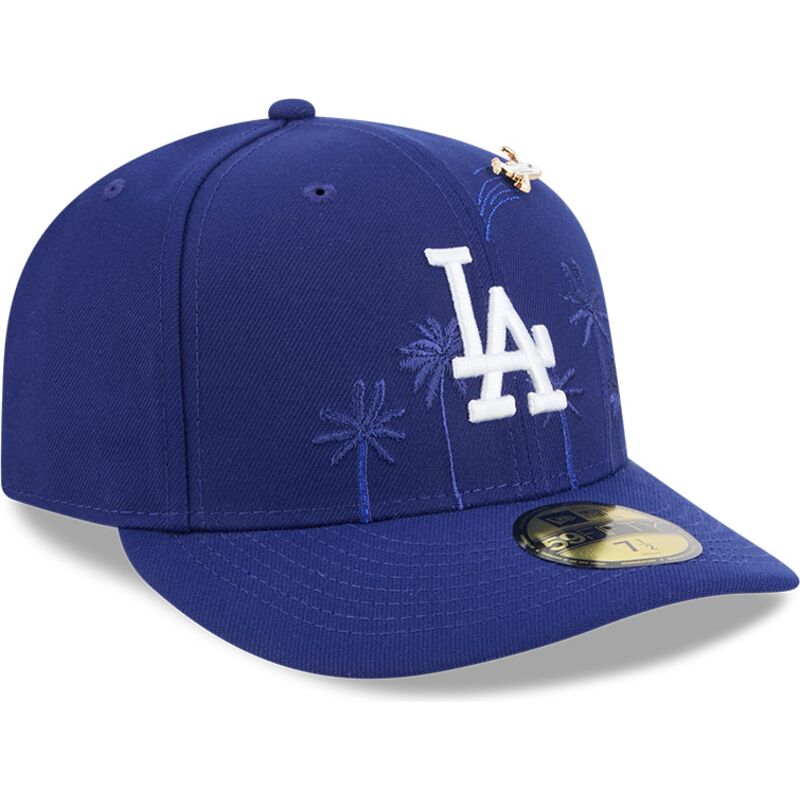 cappello-curvo-blu-aderente-59fifty-pin-na-lifestyle-f1-dei-los-angeles-dodgers-mlb-di-new-era