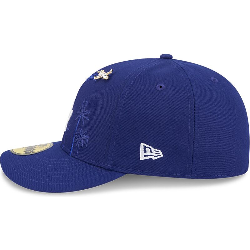 cappello-curvo-blu-aderente-59fifty-pin-na-lifestyle-f1-dei-los-angeles-dodgers-mlb-di-new-era