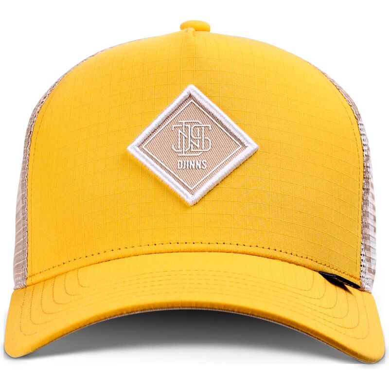 cappello-curvo-giallo-snapback-hft-big-ripstop-di-djinns