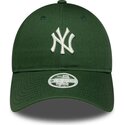 cappello-curvo-verde-cinghia-regolabile-9twenty-league-essential-midi-dei-new-york-yankees-mlb-di-new-era