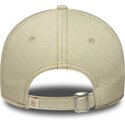 cappello-curvo-beige-cinghia-regolabile-9twenty-denim-dei-new-york-yankees-mlb-di-new-era