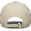 cappello-curvo-beige-cinghia-regolabile-9forty-cord-dei-new-york-yankees-mlb-di-new-era