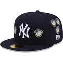 casquette-plate-bleue-marine-ajustee-59fifty-spike-lee-gloves-new-york-yankees-mlb-new-era