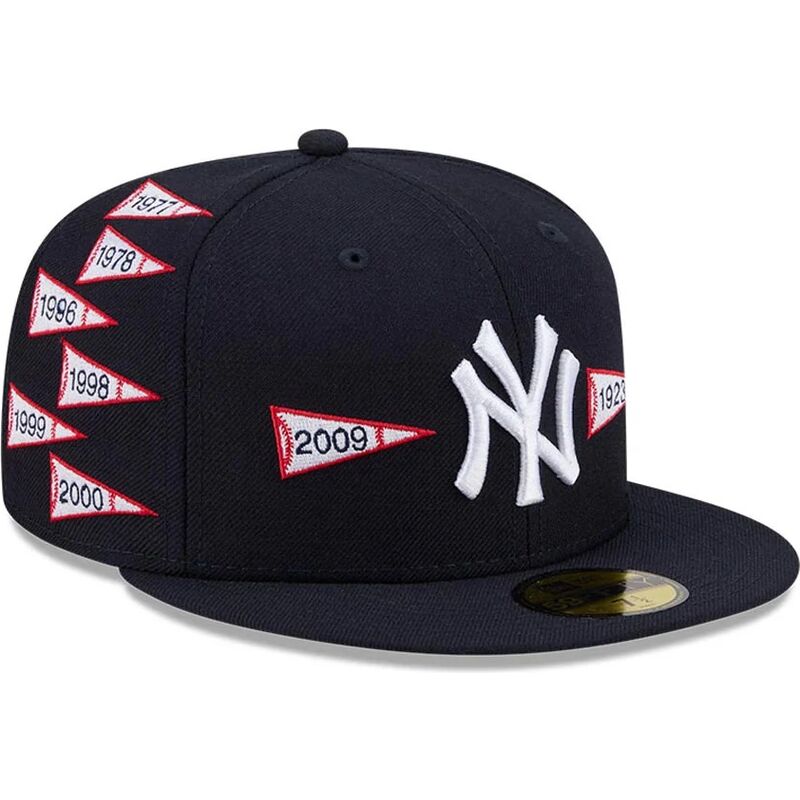 cappello-piatto-blu-marino-aderente-59fifty-spike-lee-flags-dei-new-york-yankees-mlb-di-new-era cappello-piatto-blu-marino-aderente-59fifty-spike-lee-flags-dei-new-york-yankees-mlb-di-new-era