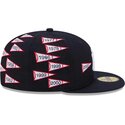 cappello-piatto-blu-marino-aderente-59fifty-spike-lee-flags-dei-new-york-yankees-mlb-di-new-era