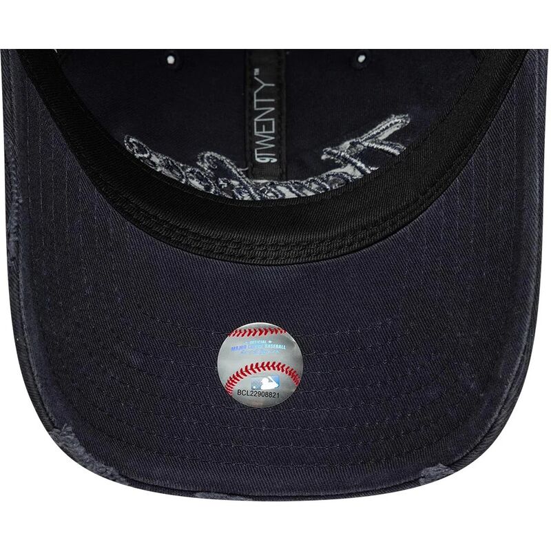 mutzen-gebogen-marineblau-verstellbares-band-9twenty-distress-wordmark-der-new-york-yankees-mlb-von-new-era mutzen-gebogen-marineblau-verstellbares-band-9twenty-distress-wordmark-der-new-york-yankees-mlb-von-new-era