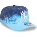 cappello-curvo-blu-snapback-9fifty-a-frame-deep-water-dei-new-york-yankees-mlb-di-new-era
