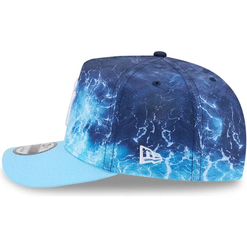 casquette-courbee-bleue-snapback-9fifty-a-frame-deep-water-new-york-yankees-mlb-new-era casquette-courbee-bleue-snapback-9fifty-a-frame-deep-water-new-york-yankees-mlb-new-era
