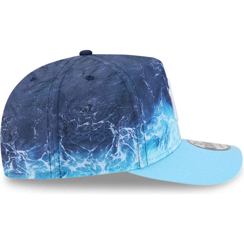 casquette-courbee-bleue-snapback-9fifty-a-frame-deep-water-new-york-yankees-mlb-new-era casquette-courbee-bleue-snapback-9fifty-a-frame-deep-water-new-york-yankees-mlb-new-era