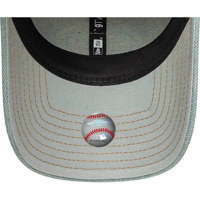 cappello-curvo-blu-cinghia-regolabile-9twenty-denim-dei-los-angeles-dodgers-mlb-di-new-era