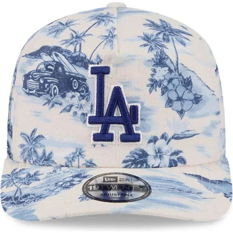 cappello-curvo-blu-snapback-19twenty-tropics-dei-los-angeles-dodgers-mlb-di-new-era