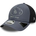 cappello-curvo-grigio-snapback-9forty-apex-graphic-dei-los-angeles-dodgers-mlb-di-new-era