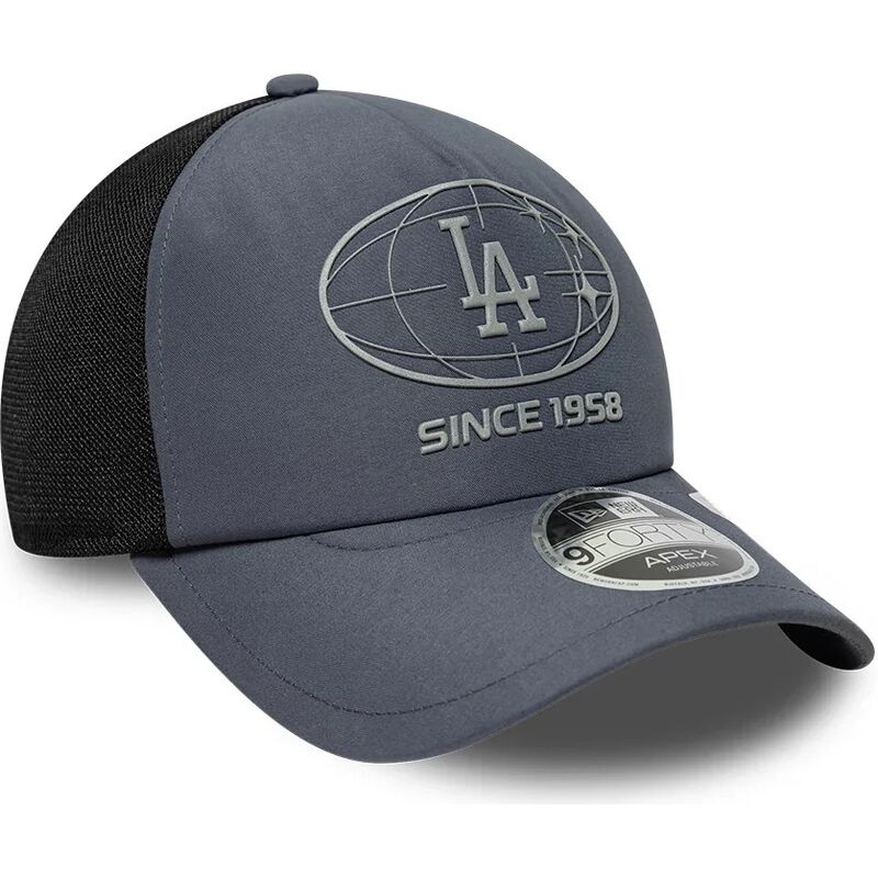 cappello-curvo-grigio-snapback-9forty-apex-graphic-dei-los-angeles-dodgers-mlb-di-new-era