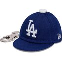 accessori-blu-llavero-mini-cap-keychain-dei-los-angeles-dodgers-mlb-di-new-era