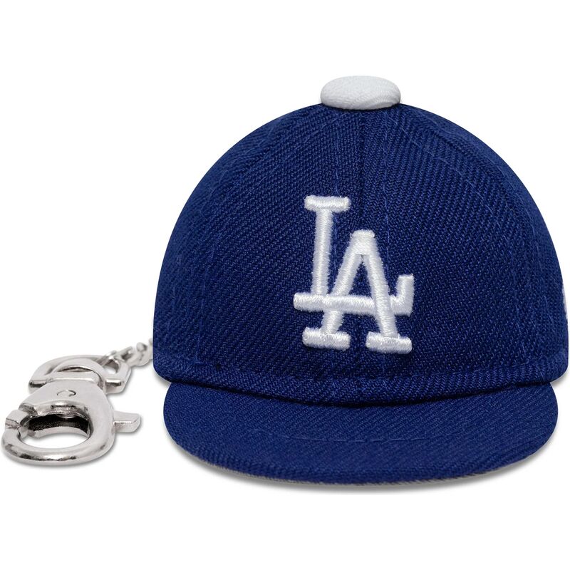porte-cles-bleu-mini-cap-keychain-los-angeles-dodgers-mlb-new-era porte-cles-bleu-mini-cap-keychain-los-angeles-dodgers-mlb-new-era