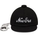 porte-cles-noir-mini-cap-chain-new-era