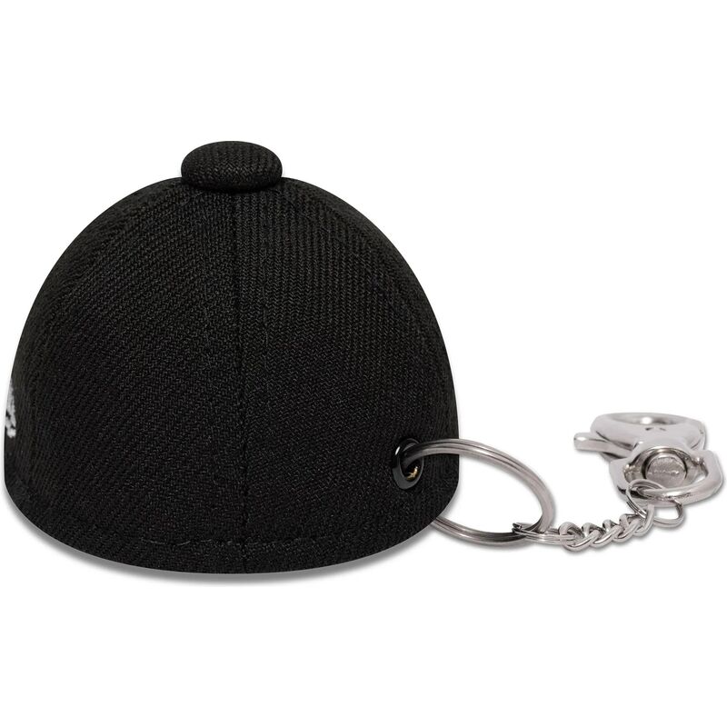 porte-cles-noir-mini-cap-chain-new-era porte-cles-noir-mini-cap-chain-new-era
