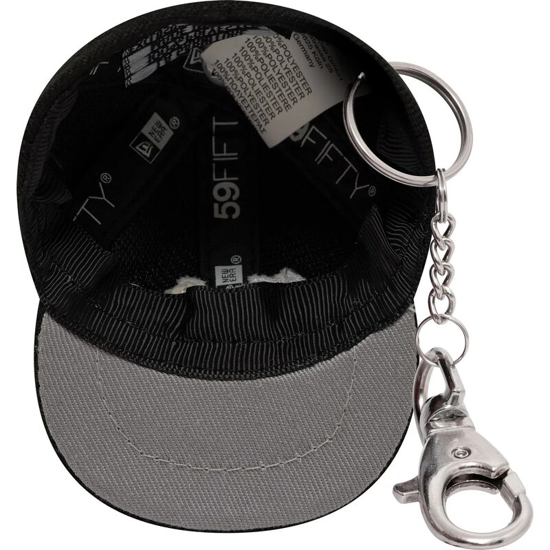 accessori-nero-llavero-mini-cap-chain-di-new-era accessori-nero-llavero-mini-cap-chain-di-new-era