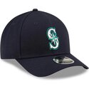 cappello-curvo-blu-marino-snapback-9forty-m-crown-player-replica-dei-seattle-mariners-mlb-di-new-era
