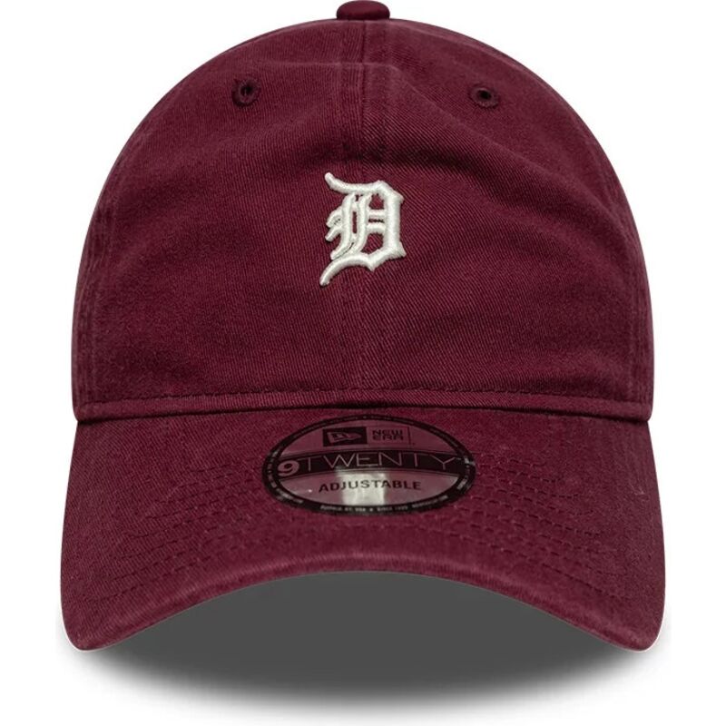 cappello-curvo-rosso-cinghia-regolabile-9twenty-mini-dei-detroit-tigers-mlb-di-new-era