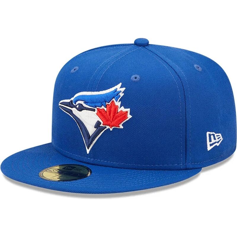 mutzen-flach-blau-angepasst-59fifty-ac-perf-der-toronto-blue-jays-mlb-von-new-era