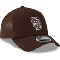 mutzen-gebogen-braun-snapback-9forty-apex-batting-practice-der-san-diego-padres-mlb-von-new-era
