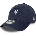 mutzen-gebogen-marineblau-verstellbares-band-9twenty-washed-mini-der-new-york-mets-mlb-von-new-era