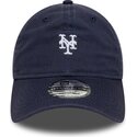 cappello-curvo-blu-marino-cinghia-regolabile-9twenty-washed-mini-dei-new-york-mets-mlb-di-new-era