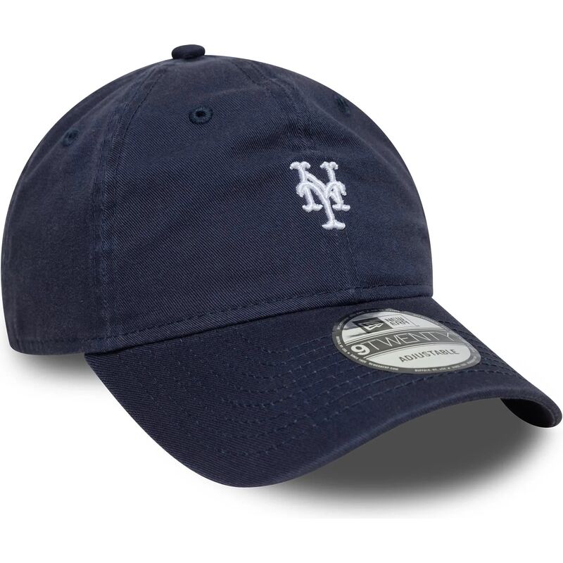 casquette-courbee-bleue-marine-ajustable-9twenty-washed-mini-logo-new-york-mets-mlb-new-era casquette-courbee-bleue-marine-ajustable-9twenty-washed-mini-logo-new-york-mets-mlb-new-era