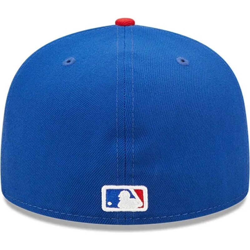 cappello-piatto-blu-aderente-59fifty-ac-perf-dei-chicago-cubs-mlb-di-new-era