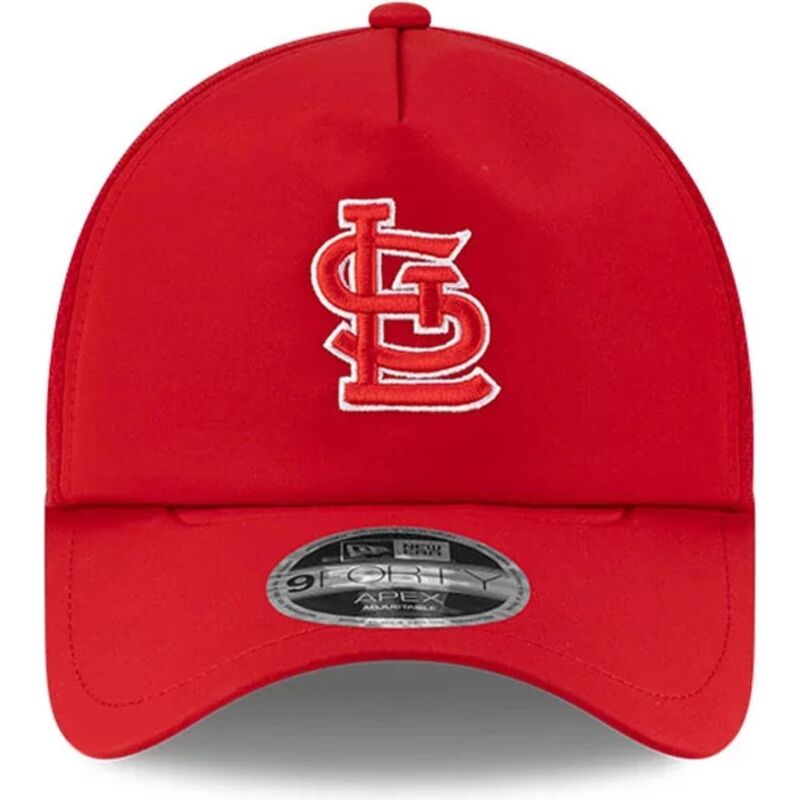 casquette-trucker-rouge-9forty-apex-batting-practice-st-louis-cardinals-mlb-new-era casquette-trucker-rouge-9forty-apex-batting-practice-st-louis-cardinals-mlb-new-era
