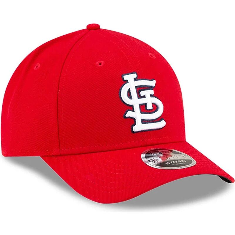 mutzen-gebogen-braun-snapback-9forty-m-crown-player-replica-der-st-louis-cardinals-mlb-von-new-era