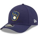 mutzen-gebogen-marineblau-snapback-9forty-m-crown-player-replica-der-milwaukee-brewers-mlb-von-new-era