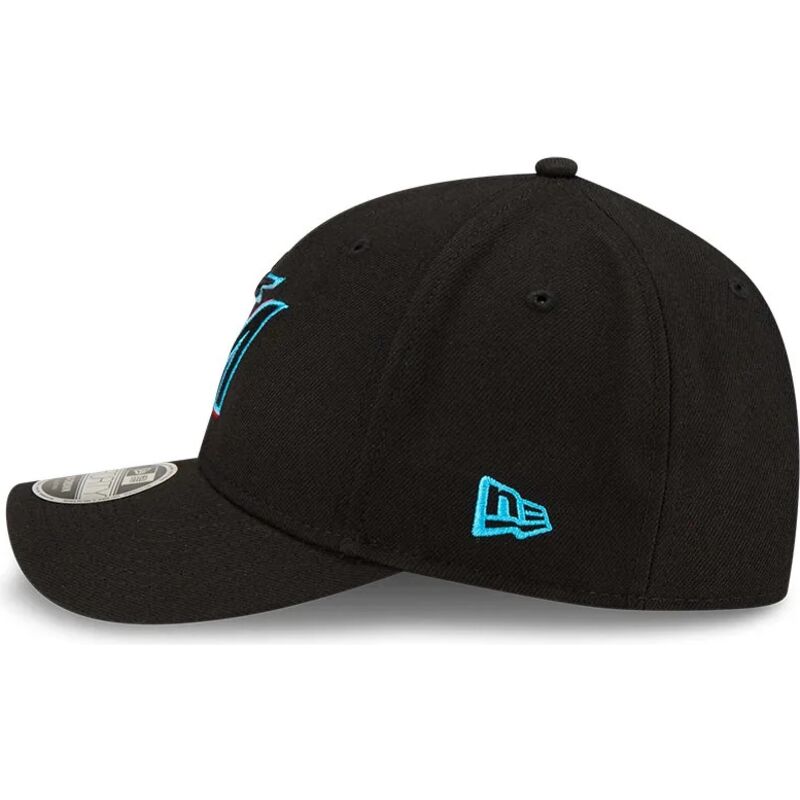 mutzen-gebogen-schwarz-snapback-9forty-m-crown-player-replica-der-miami-marlins-mlb-von-new-era