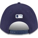 casquette-courbee-bleue-marine-snapback-9forty-m-crown-player-replica-tampa-bay-rays-mlb-new-era