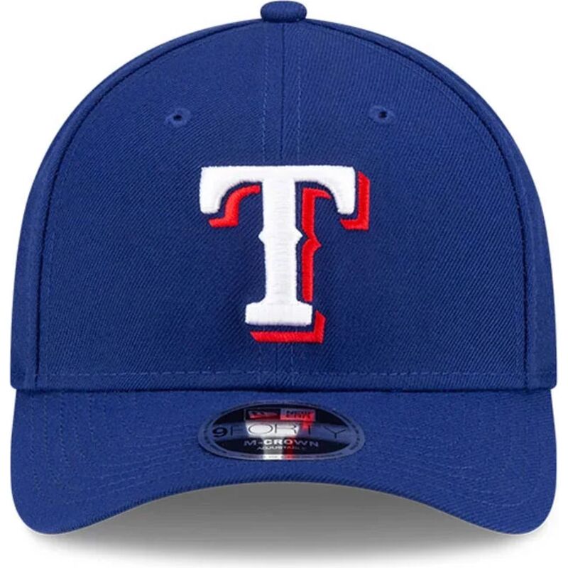 casquette-courbee-bleue-snapback-9forty-m-crown-player-replica-texas-rangers-mlb-new-era